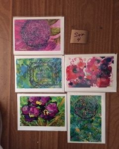 5 Greeting/All Occasion Cards (Set 4)